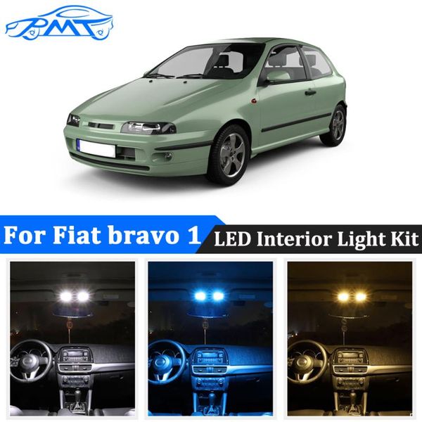 

bmt 6pcs автомобилей светодиодные интерьера карта купола магистральные вещевой ящик light kit canbus error free for храбрый 1 i 182 1995-200