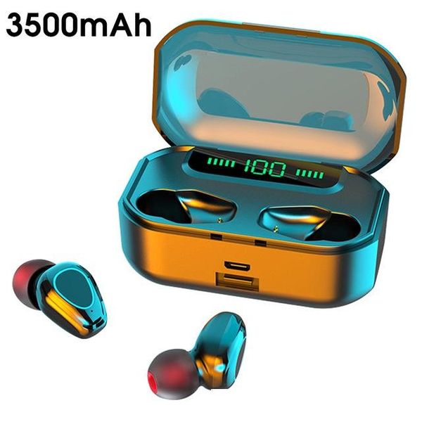 

wireless earbuds bluetooth 5.0 headphones wireless earphone sport waterproof stereo hifi running headset with microphone