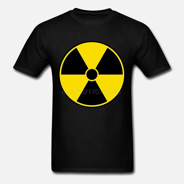 

nuke радиоактивный t-shirt tee shirt свободный стикер предупреждение ядерной радиации