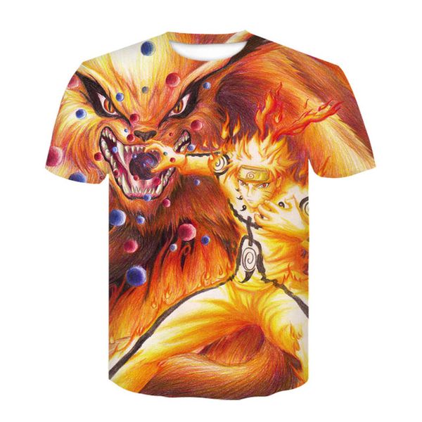 

3d naruto ghoul 3d print shirts hippie harajuku kawaii men clothing