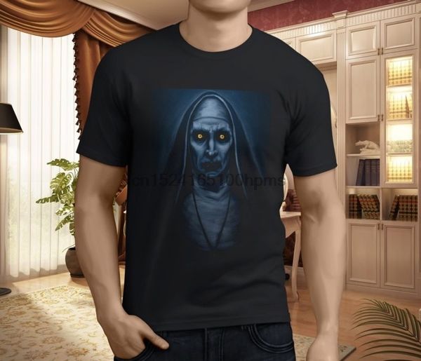 

new demonic sister valak mens black t-shirt size s-3xl
