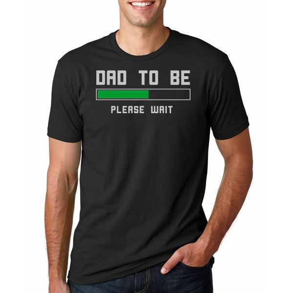 

summer new dad to be funny expecting baby loading t shirts casual short sleeve o neck fashion cotton male t-shirts
