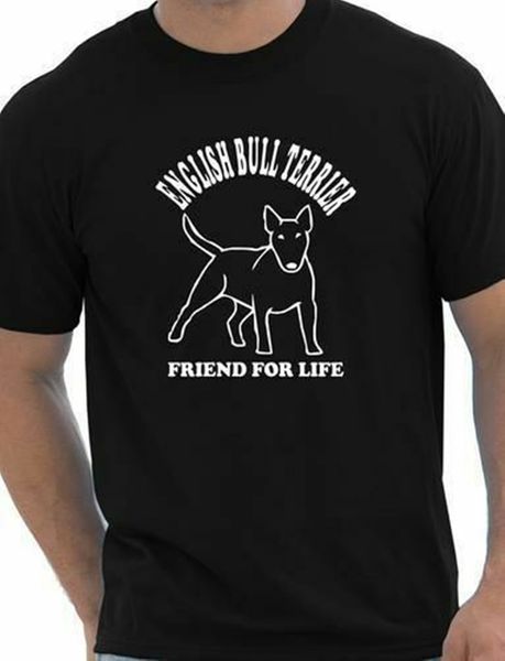 

english bull terrier mens t-shirt dog lover pet gift present size s-5xl print t-shirt cotton graphic tee shirt homme tee