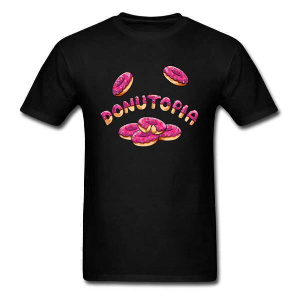 

donutopia tshirts мужчины футболка пончик lover tshirts валентина день подарков семья топы тис круглый воротник все хлопок оптом