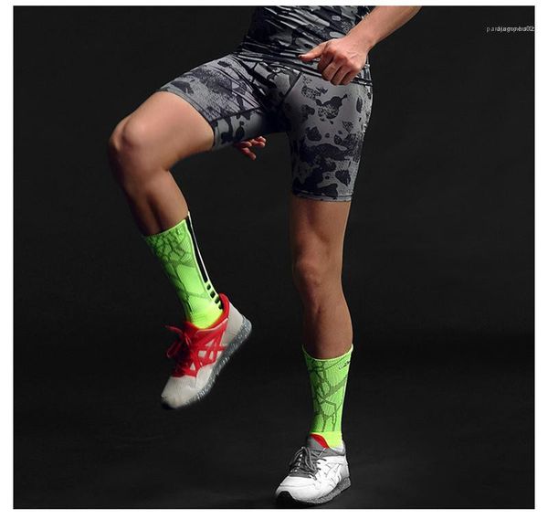 

shorts slim camouflage printed teenager short pants active skinny male elastic waist clothing mens sport mid waist, White;black