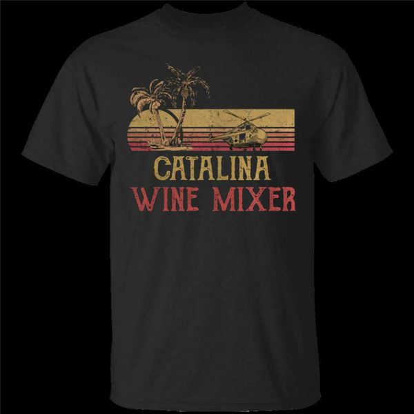 

catalina wine mixer vintage t-shirt men's tee shirt short sleeve s-3xl harajuku funny tee shirt