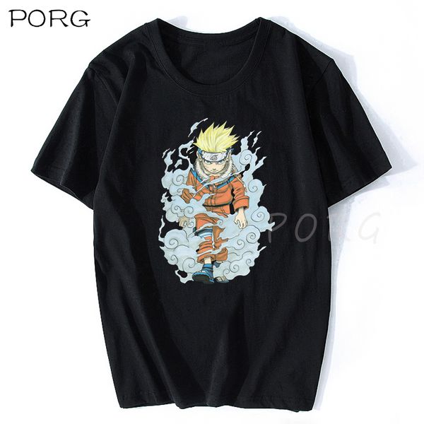 

noisy ninja uzumaki naruto cotton men cool japan anime otaku t-shirt aesthetic harajuku streetwear camisetas hombre t shirt men