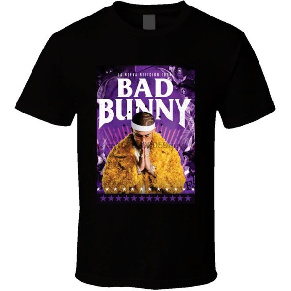 

bad bunny spanish trap regueton reggaeton black t shirt