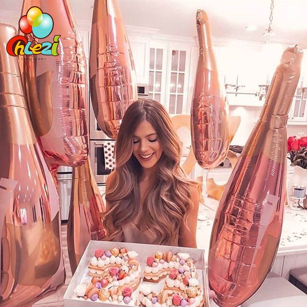 

party decoration wine bottle foil balloon birthday for xoxo whiskey let's go ballons wedding supplies
