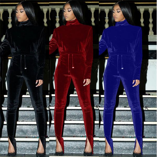 

women tracksuits pullover hoodie long pants two piece sets designer solid color plus size women clothing, Gray