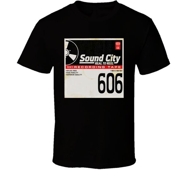 

new sound city - black men's t-shirt размер s-2xl тройника способа рубашки