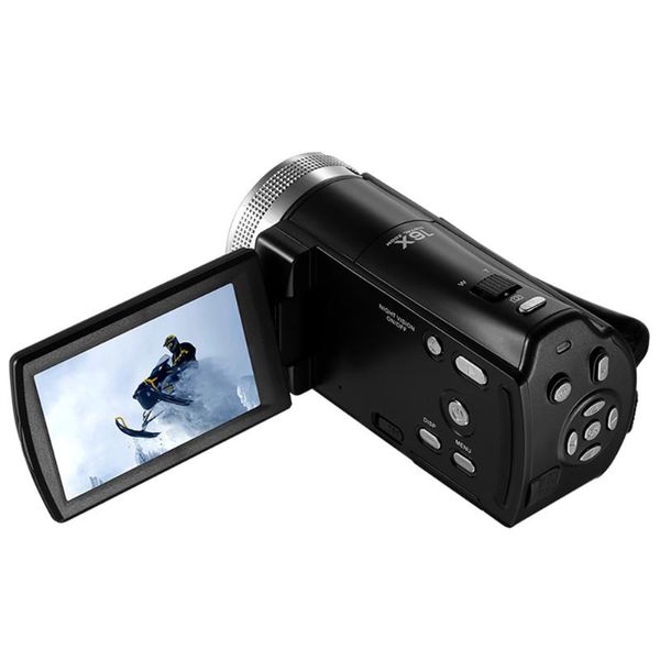 

with microphone usb rechargeable wide angle portable camcorder vlogging fhd 1080p 16x digital zoom video camera pgraphy