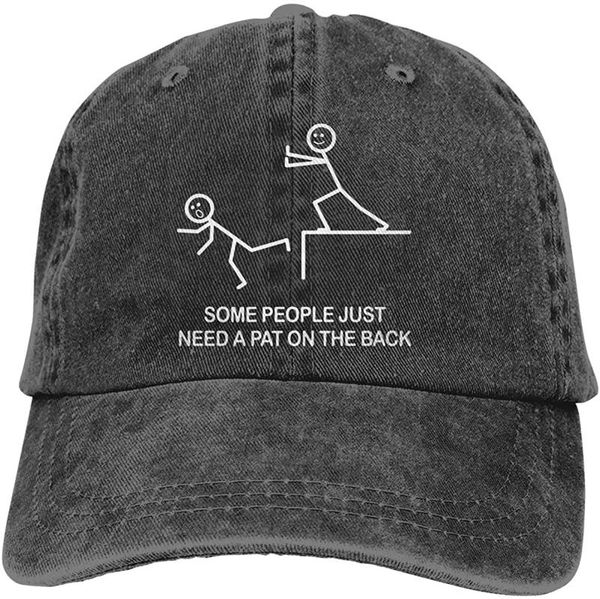

ball caps some people just need a pat on the back soft casquette cap vintage adjustable baseball, Blue;gray