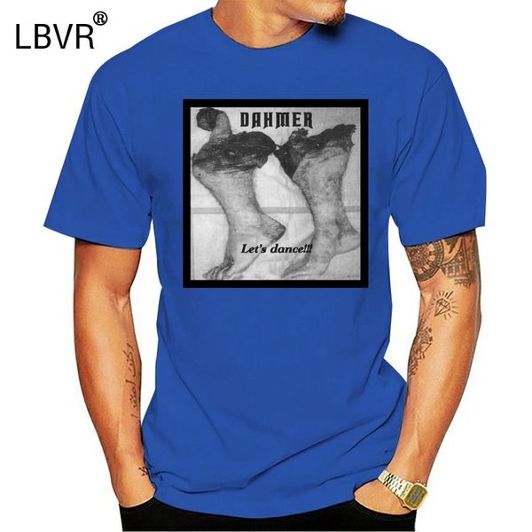 

dahmer v10 lets dance t shirt white metal grindcore all sizes s 5xl