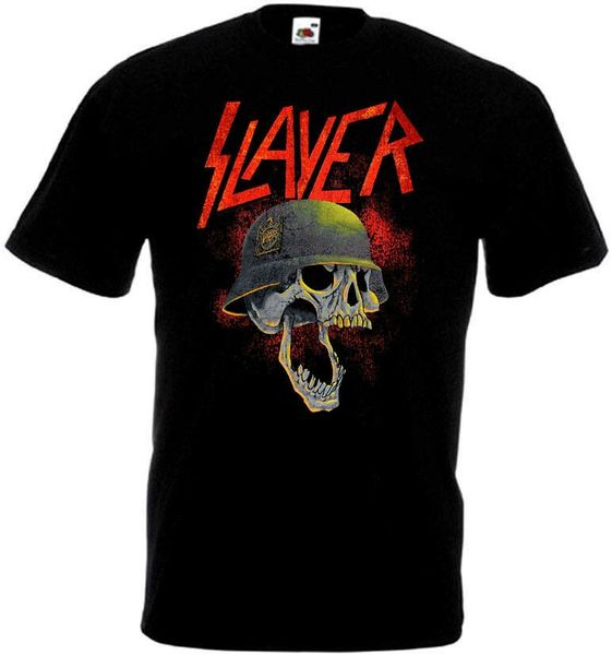 

slayer - poster v14 t shirt black trash heavy metal all sizes s-5xl