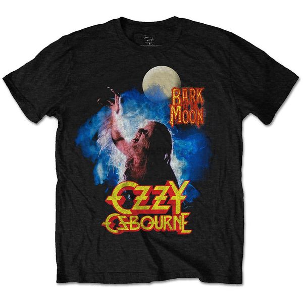 

movie t shirts men ozzy osbourne bark at the moon o neck short new style tee shirt