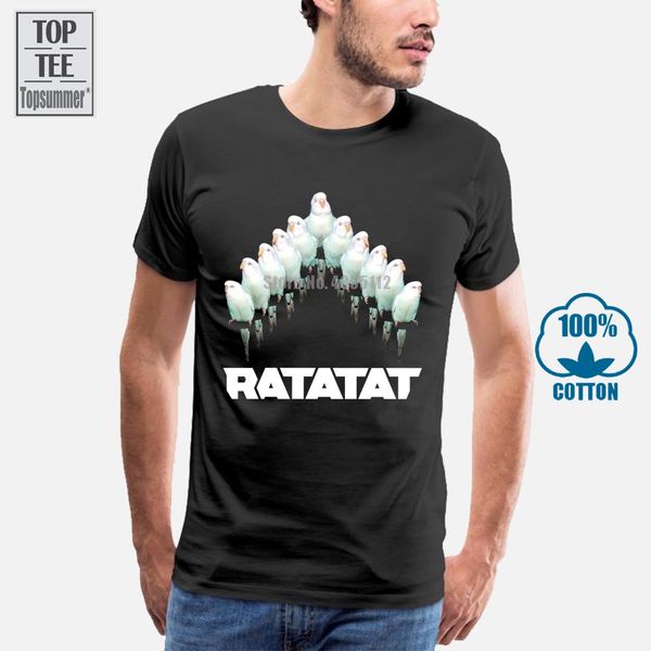 

new ratatat album logo rock music icon men's black t shirt size s to 3xl