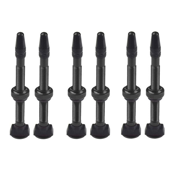 

6x велосипед алюминиевого сплава 60мм бескамерные presta valve kit замена