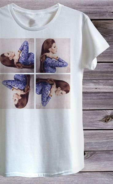 

lana del rey t-shirt mens or womens fitted shirt four faces pop tee shirt