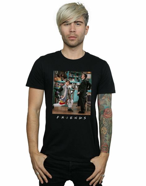 

friends men's joey lunges t-shirt new funny tee shirt