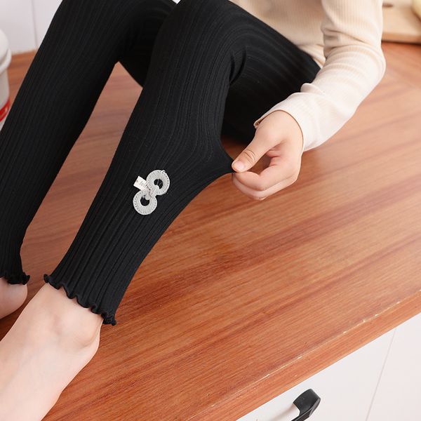 

leggings kid toddlers warm leggings baby kid girl stretchy pants trousers teen girls clothing 5 colors, Blue