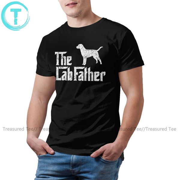 

золотистый ретривер собака тенниска лаборатория отец лабрадор ретривер папа подарков t-shirt высокий берег tee shirt хлопок tshirt