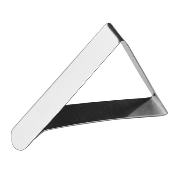 

12/6pcs stainless steel tablecloth clips adjustable holder 5cm anti-slip home party picnic fixed table cover kitchenware tool