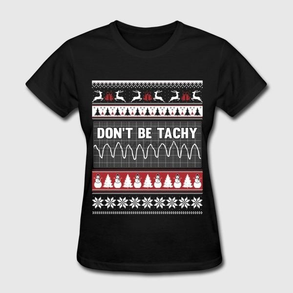 

don't be tachy christmas shirt women's fashion t-shirt