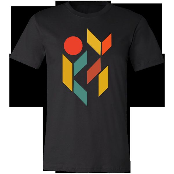 

t-shirt, the down geometric illustration on t-shirt latest new style tee shirt