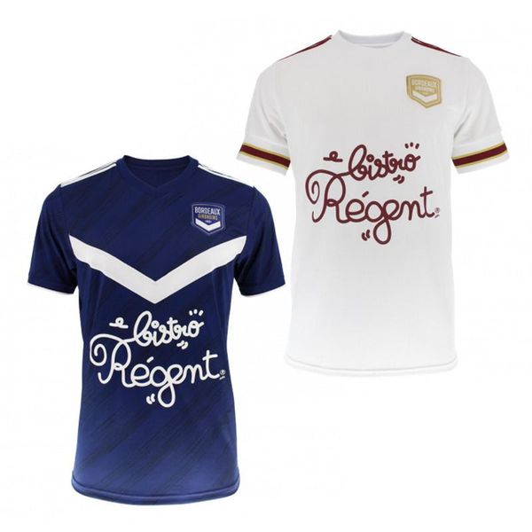 

2020 2021 girondins de bordeaux soccer jerseys maja kamano briand s.kalu home away 20 21 football men and kids shirt, Black;yellow