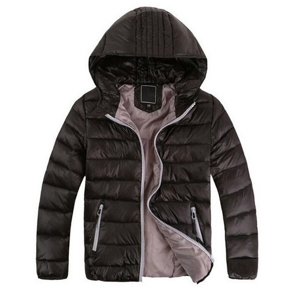 

2019 brand winter jacket for girls jacket kids warm hooded pure color infant boys coat children outerwear clothes, Blue;gray