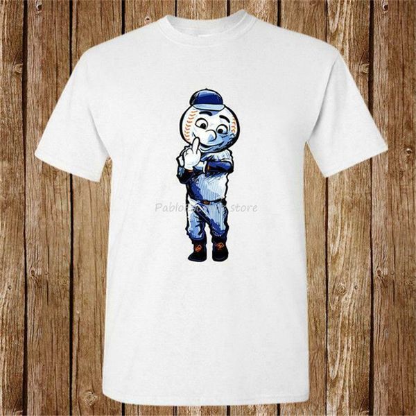 

new mr met middle finger new t-shirt en1 20th 30th 40th 50th birthday tee shirt men brand tshirt summer tees