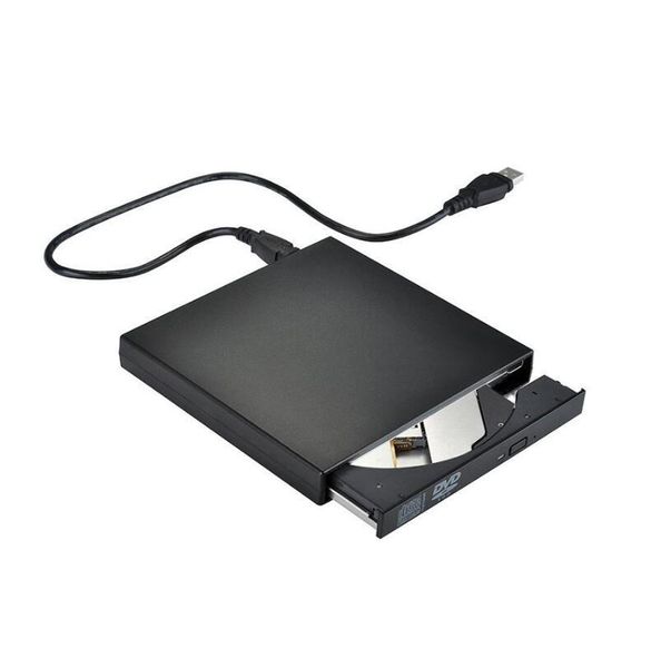 

dvd rom external optical drive usb 2.0 cd/dvd-rom cd-rw player burner slim reader recorder portable for lapwindows macbook