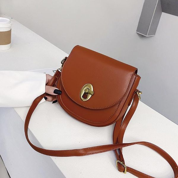 

women messenger handbag shoulder bags for women fashion ladies new solid color wild messenger bag shoulder bag small bag#15