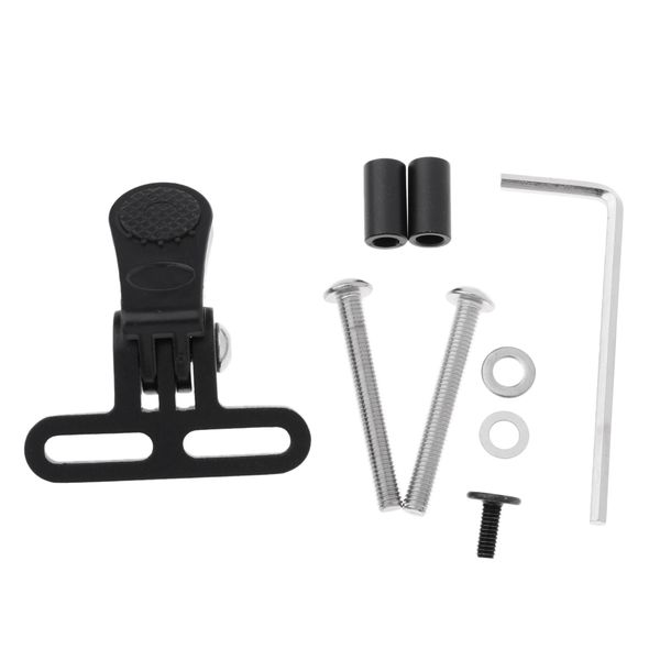 

360° rotatable bicycle lamp bracket bike torch mount flashlight holder rack space-saving