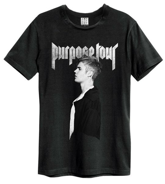 

justin bieber 'profile' t-shirt - amplified clothing - new & official men t shirt 2020 fashion tee