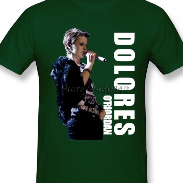 

the cranberries dolores o riordan t shirt for men dropshipping summer short sleeve cotton plus size custom team tee 4xl 5xl 6xl