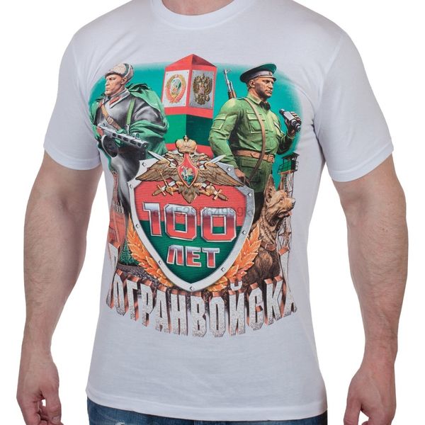 

2019 new pure cotton short sleeves hip hop fashion frontier troops of russia t-shirts army military men clothing t-shirt