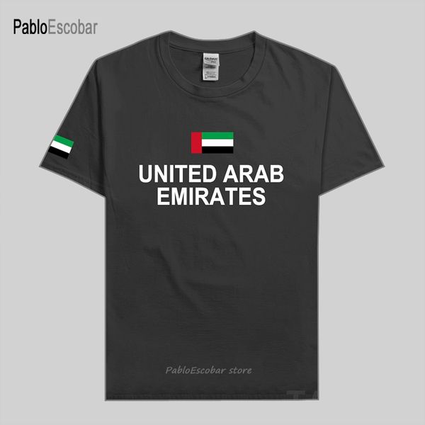 

united arab emirates men t shirt fashion jersey nation team 100% cotton t-shirt fitness brand clothing tees country are uae