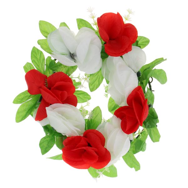 

искусственный шелк rose funeral tombstone кладбище grave цветочный венок декора