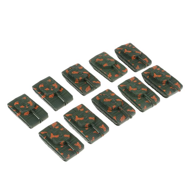 

10x collectible military tank toy tank model kits no wheels kids pocket toy
