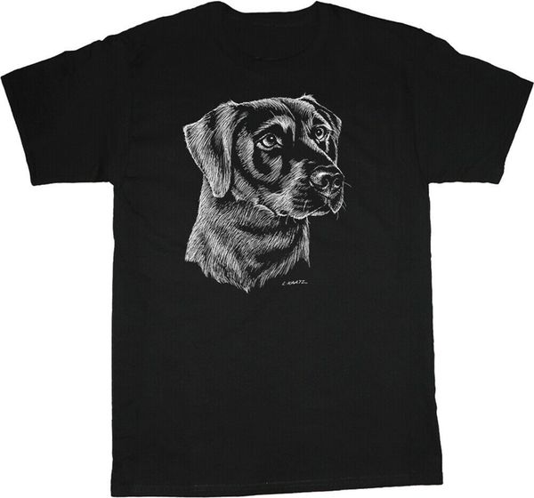 

labrador retriever t-shirt dog breed black lab face tee men's dog person gift fashion cool tee shirt