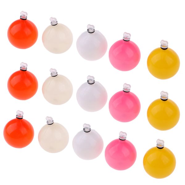 

15pcs strike indicators fly fishing bobbers sea fishing floats multicolor