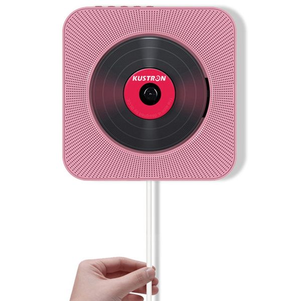 

kustron wall mounted bluetooth cd player bluetooth prenatal speaker student english hifi speaker usb drive pl