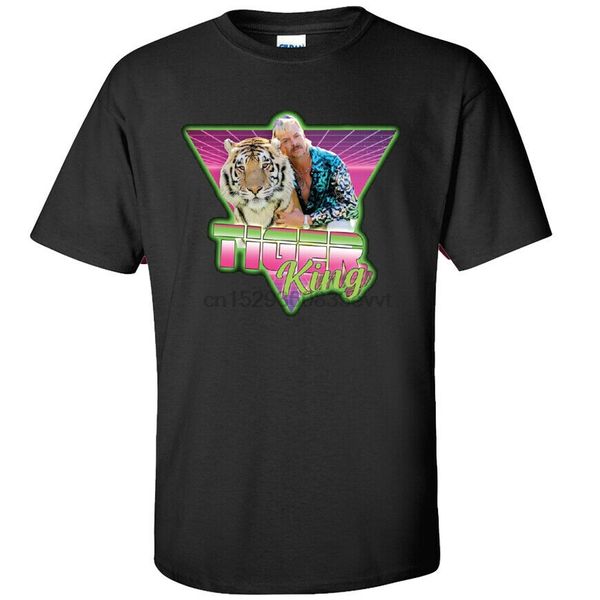 

joe exotic t-shirt - cats rescue carole baskin - adults kids sizes - black