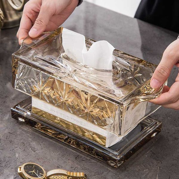 

tissue boxes & napkins car home luxury box container towel napkin dispenser holder paper glass table