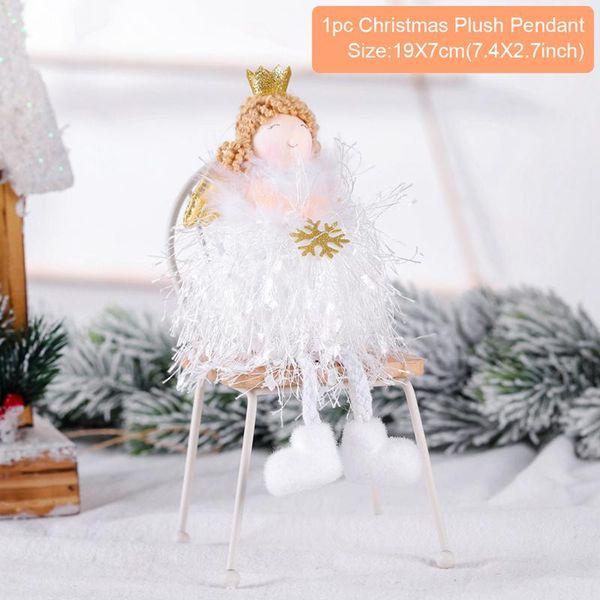 

hanging doll angel christmas decorations for home 2020 noel navidad merry christmas ornament cristmas gifts happy new year 2021 wmtdvg