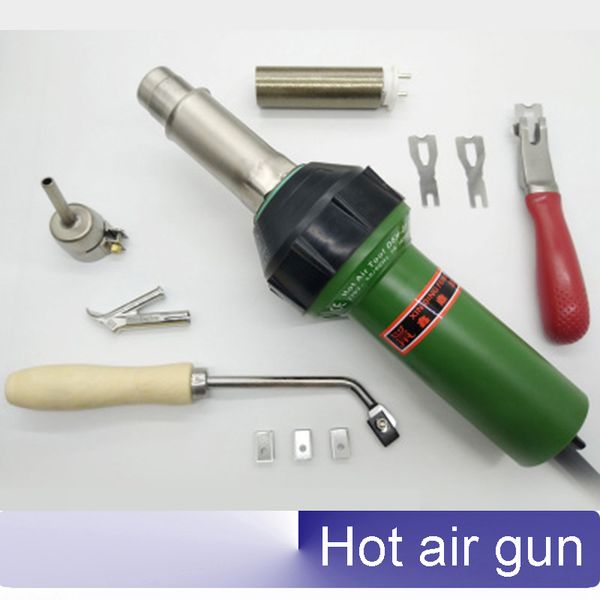 

1600w air plastic welding torch for pvc pp pe plastic flooring adjustable temperature welding machine