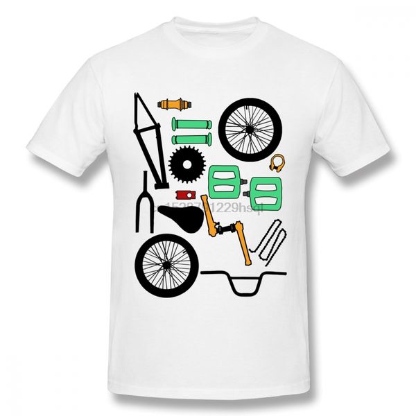 

bmx parts bicycle motocross t shirt leisure for male popular pure cotton t-shirt for boy