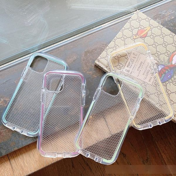 

transparent laser phone case for iphonese 2 11pro/max x xs max xr soft silicone cover for iphone11 7 8plus case